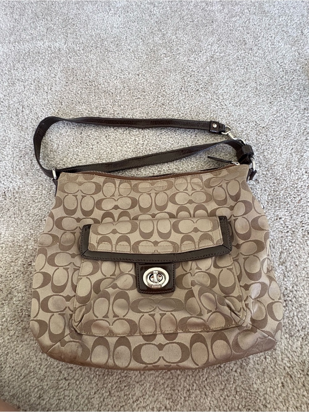 Vintage Coach Penelope Bag with adjustable strap